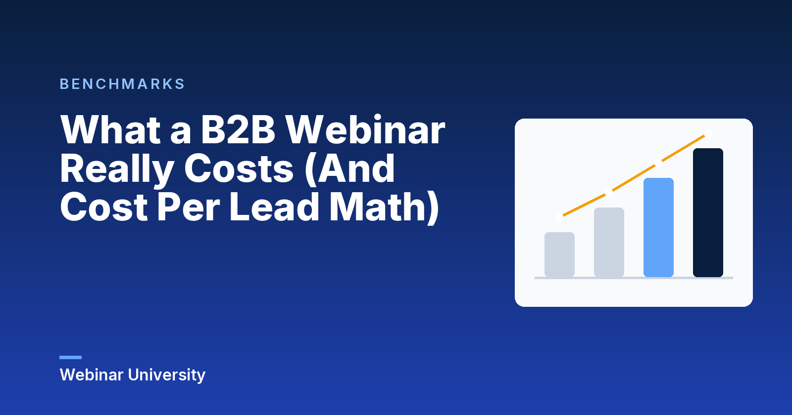 What a B2B Webinar Really Costs (And Cost Per Lead Math)