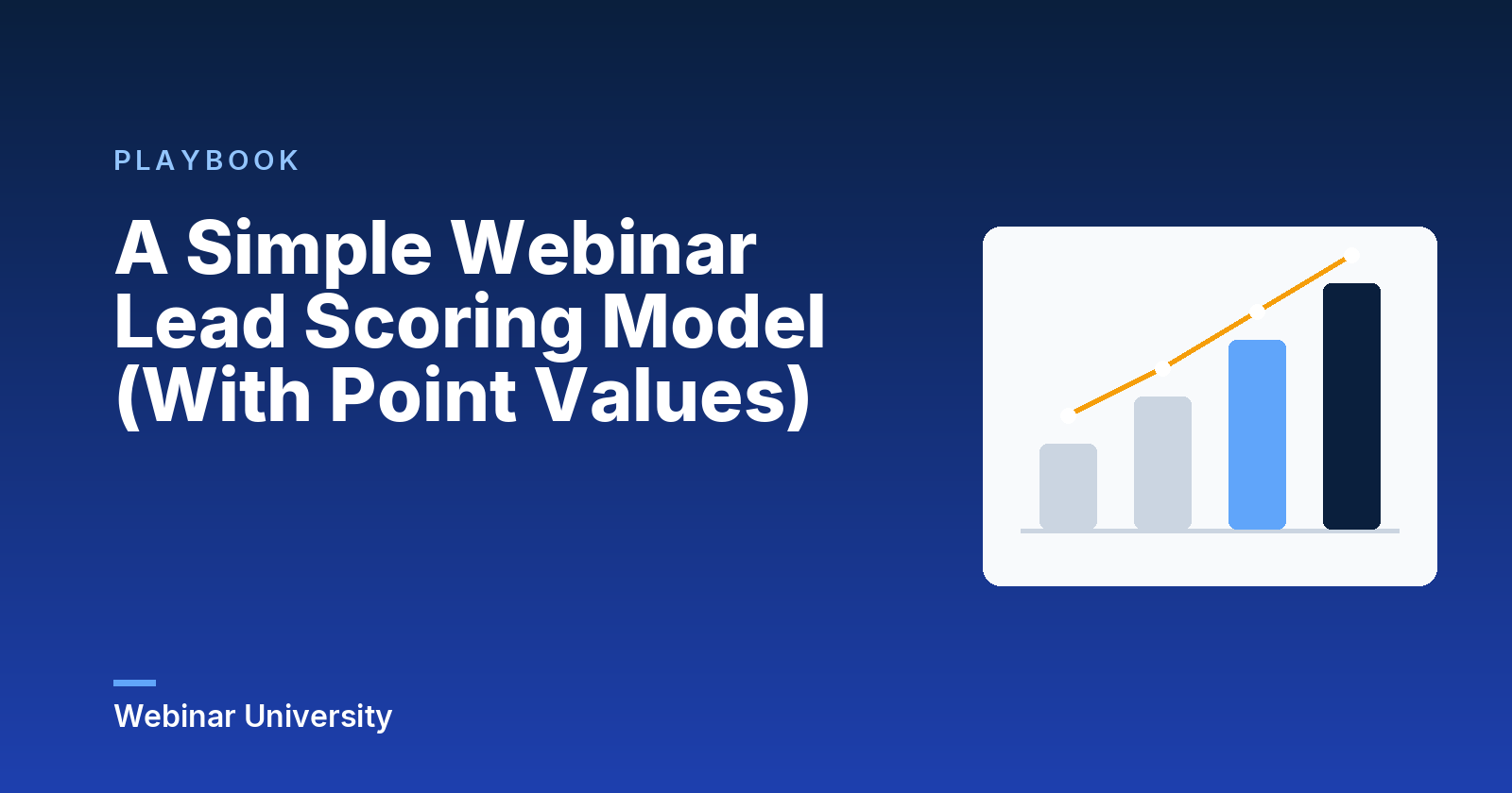 A Simple Webinar Lead Scoring Model (With Point Values)