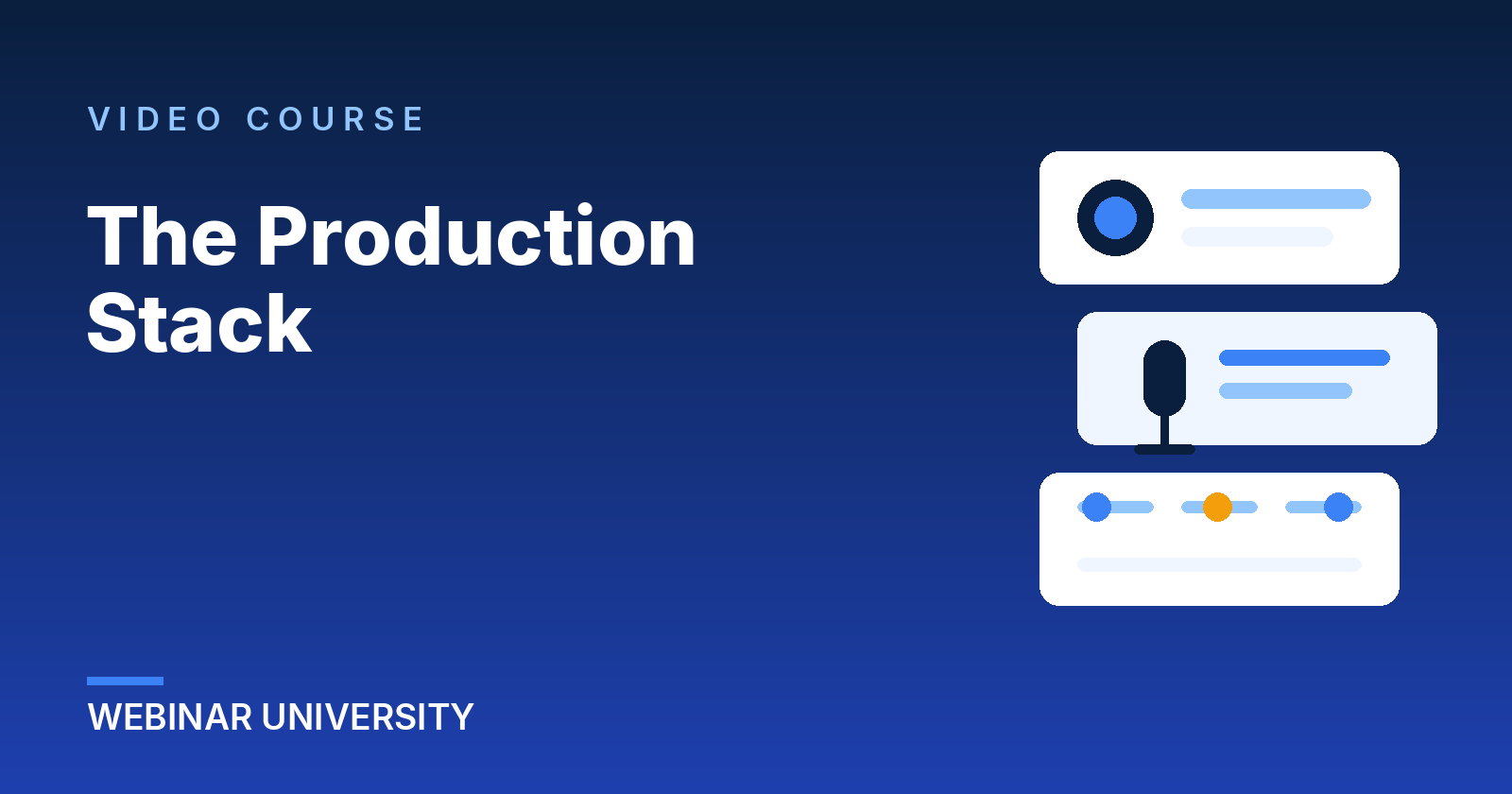 The Production Stack course cover